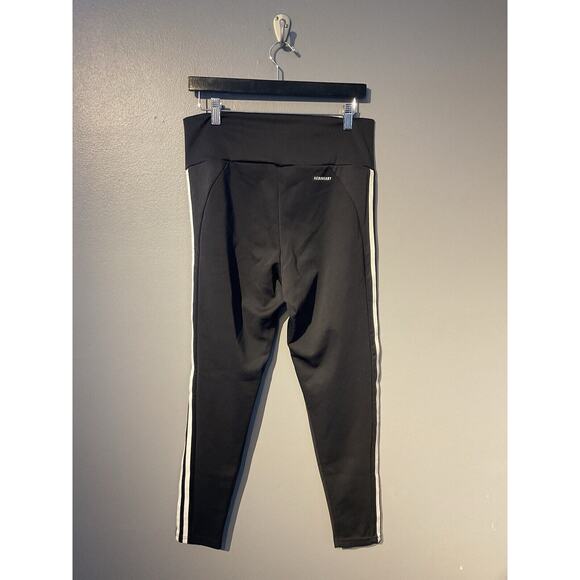 adidas areoready Black Leggings Women’s Size Large - Picture 2 of 6